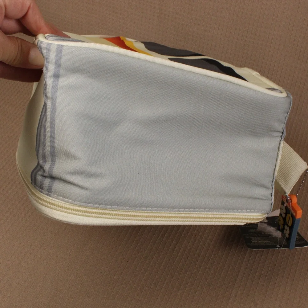 Disney Parks Monorail 2023 Insulated Lunch Bag White Orange Yellow Grey OS